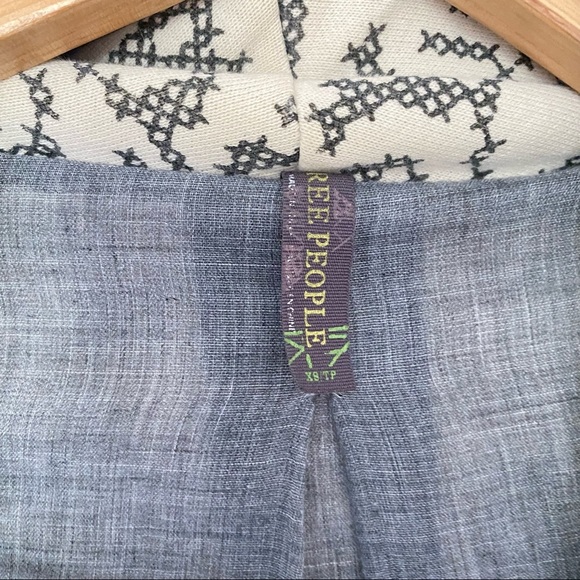 FREE PEOPLE Cream Peacock Crossstitch Needlepoint Jacket​ - Picture 6 of 14